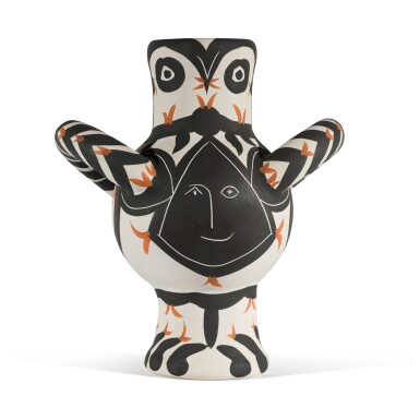 View full screen - View 1 of Lot 15. Gros oiseau visage noir (A. R. 118).