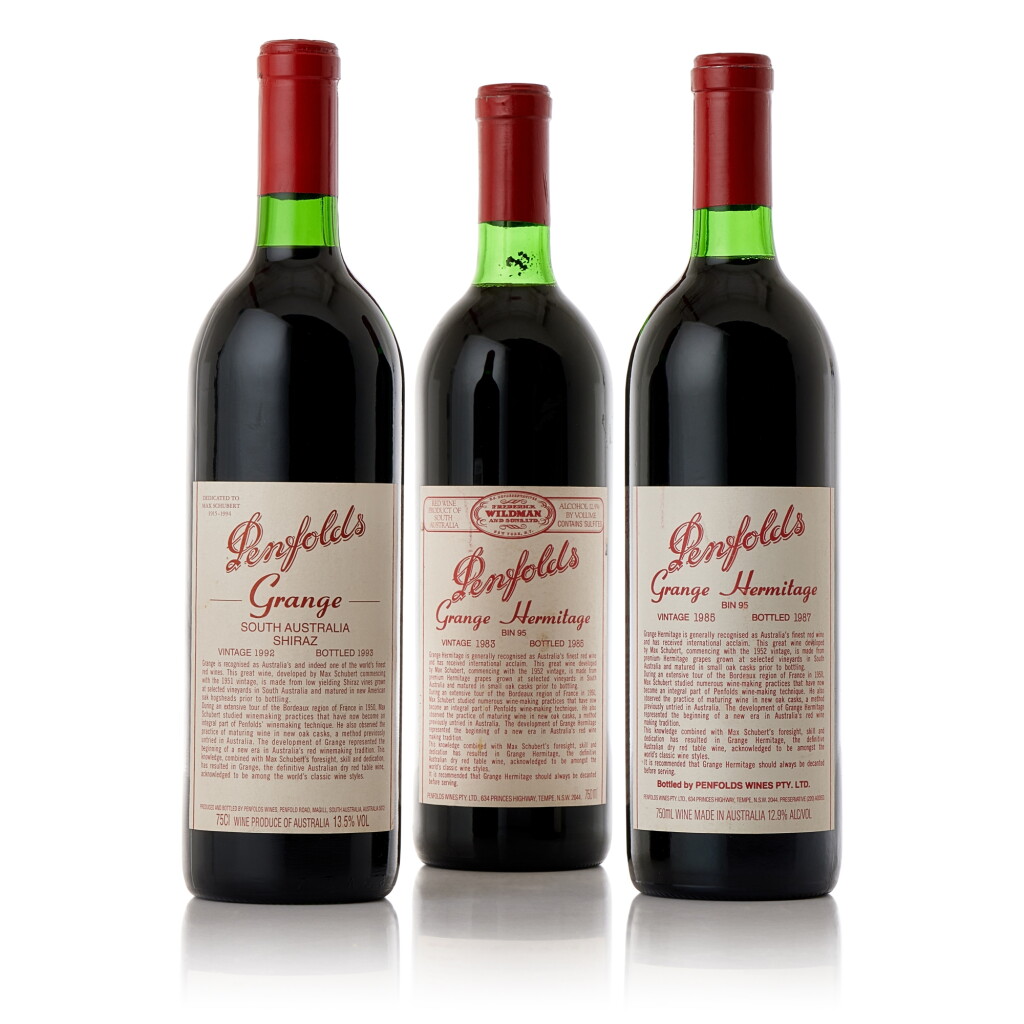View full screen - View 1 of Lot 7852. Penfolds Grange 1992 (1 BT).