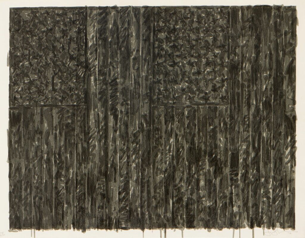 View full screen - View 1 of Lot 14. Flags II (ULAE 129).