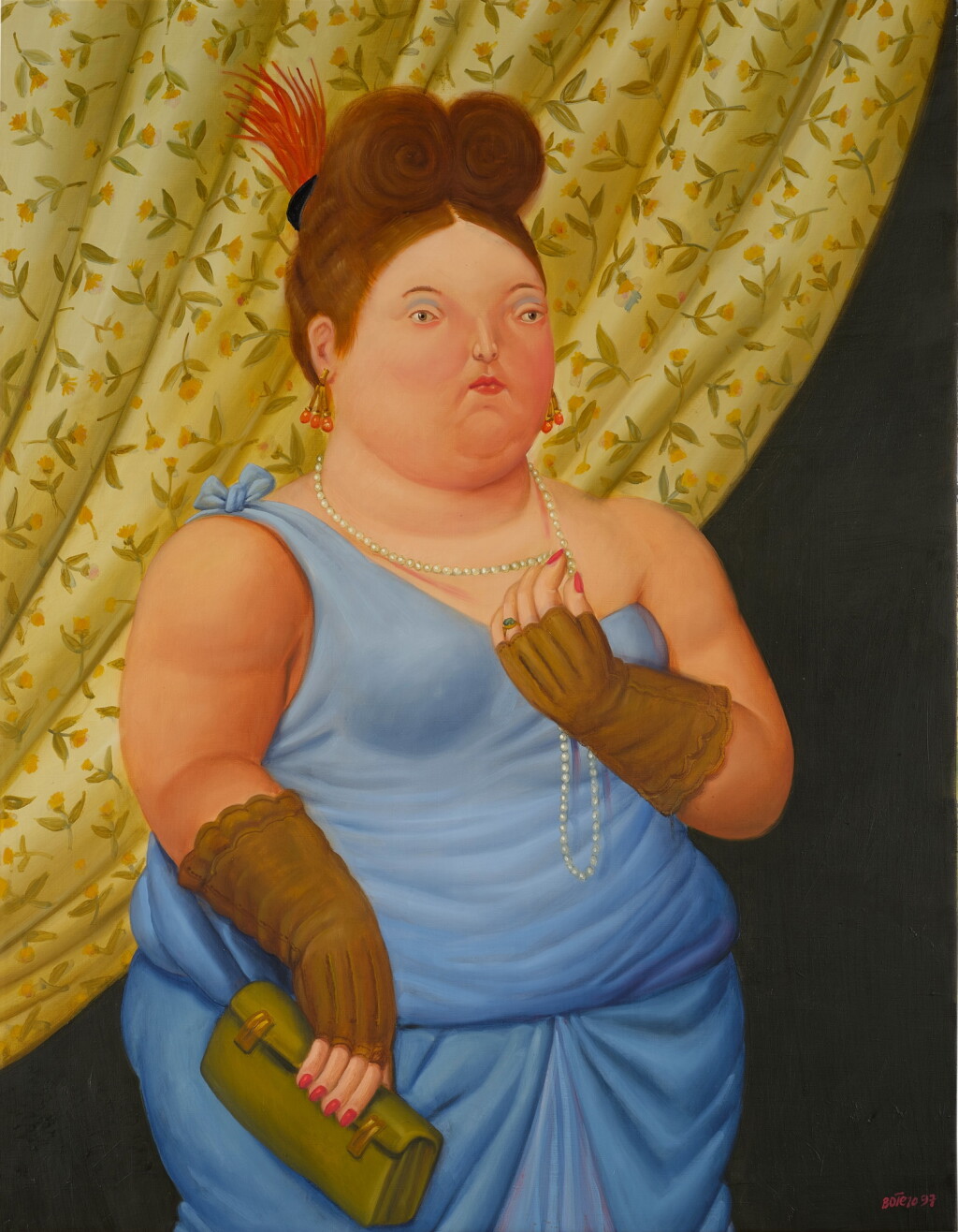 View full screen - View 1 of Lot 698. Society Lady.