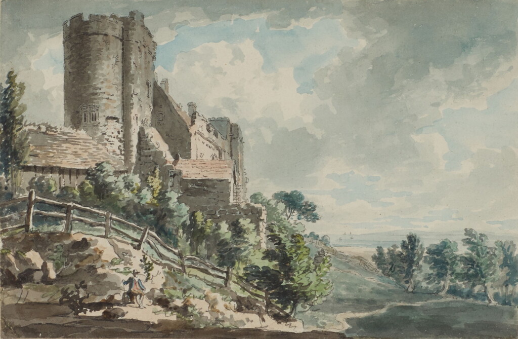 View full screen - View 1 of Lot 589. EDWARD DAYES | Lympne Castle, Kent.