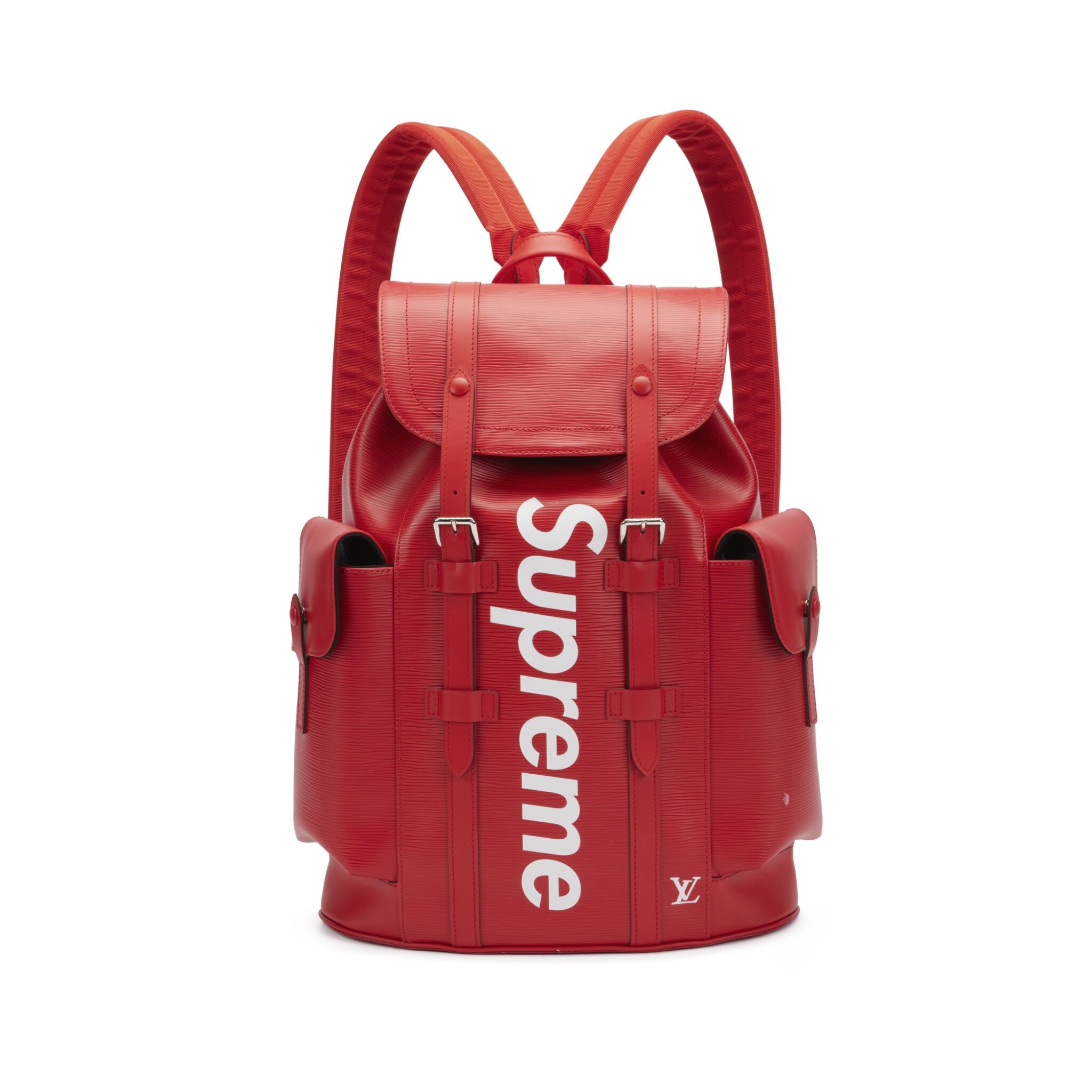 backpack supreme louis vuitton amazon Amazon.com: Vuitton, Pre-Loved Black Monogram Taurillon Christopher PM, Black : Luxury Louis Vuitton X Supreme Christopher