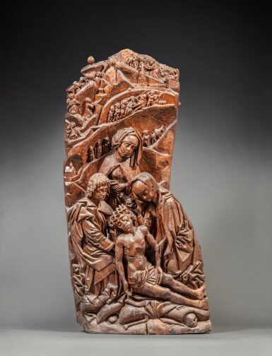 View full screen - View 1 of Lot 322. Relief with the Lamentation.