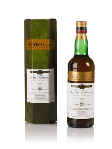 View full screen - View 1 of Lot 159. Tullibardine Douglas Laing 34 Year Old Old Malt Cask 50.0 abv 1966 .