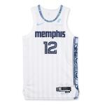 Ja Morant Memphis Grizzlies 2025-2026 Game Worn City Edition Jersey | Double-Double