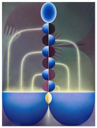 View full screen - View 1 of Lot 1204. Loie Hollowell 洛伊・霍洛韋爾 | Milk Fountain 牛奶噴泉.