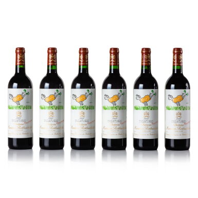 View full screen - View 1 of Lot 370. Château Mouton Rothschild 1999 (12 BT).