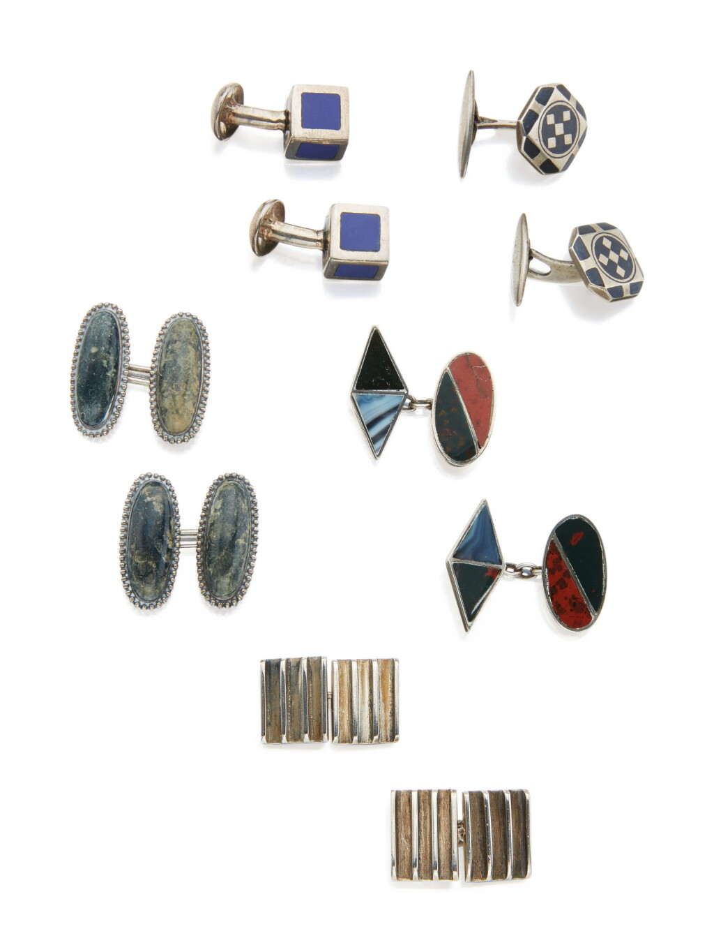 View full screen - View 1 of Lot 26. Group of Cufflinks.