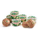 80年代 下關銷法熟沱 1980s Xiaguan Xiafa Tuo Ripe Tea Tuo Cha (France Export version) (5 PC)