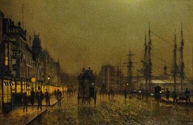 View full screen - View 1 of Lot 23. JOHN ATKINSON GRIMSHAW | GLASGOW.