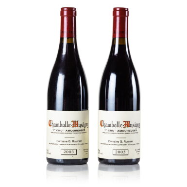 View full screen - View 1 of Lot 186. Chambolle Musigny, Les Amoureuses 2003 Domaine Georges Roumier (2 BT).