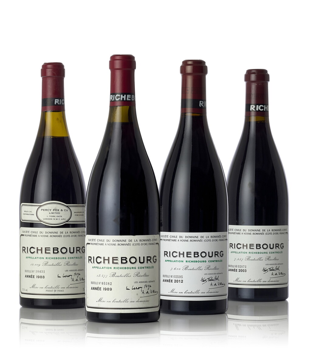 View full screen - View 1 of Lot 3392. Richebourg 2003 Domaine de la Romanée-Conti (5 BT).