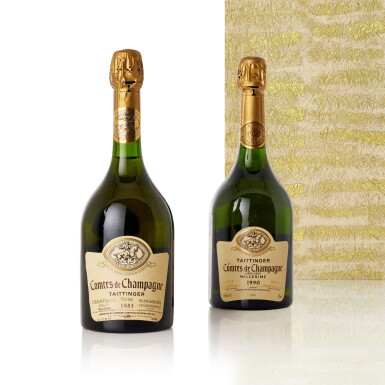 View full screen - View 1 of Lot 327. Taittinger, Comtes de Champagne, Blanc de Blancs 1983 (12 BT).