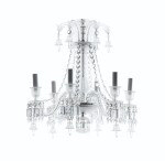 A Baccarat cut-crystal chandelier, ‘Zénith’ model, by Philippe Starck