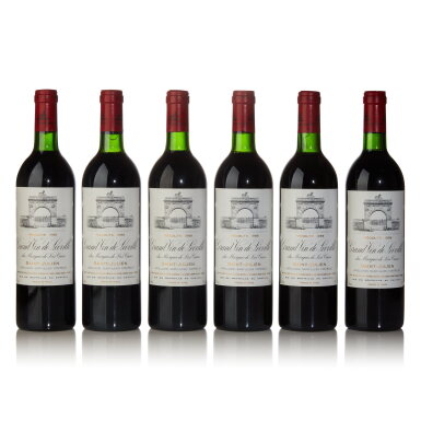 View full screen - View 1 of Lot 513. Château Léoville Las Cases 1986 (12 BT).