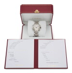BALLON BLEU, REFERENCE 3001 STAINLESS STEEL WRISTWATCH WITH DATE AND BRACELET (OROLOGIO DA POLSO IN ACCIAIO INOSSIDABILE CON BRACCIALE E DATARIO) CIRCA 2010 | CARTIER
