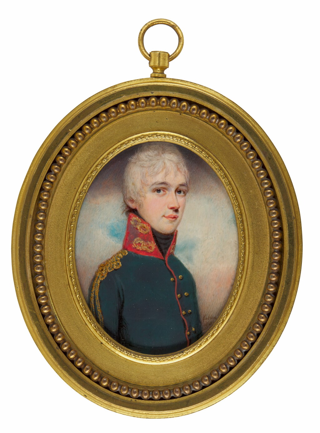 View full screen - View 1 of Lot 177. DAVID GIBSON | Portrait of Count Mikhail Semyonovich Vorontsov (1782-1856).