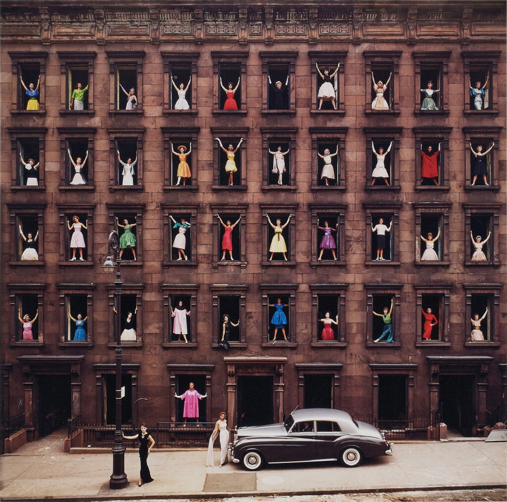 View full screen - View 1 of Lot 111. Girls in the Windows.