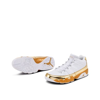 View full screen - View 1 of Lot 74. Nike Air Jordan 9 Retro Low ‘Marshall Faulk’ Sample | Size 11.