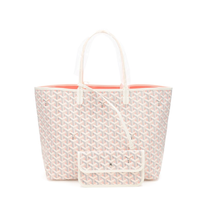 Auth Spa - Dịch Vụ Spa Túi Xách, Giày Dép Authentic Tại HCM. Goyard Pink And White Claire Voie Coated Canvas St. Louis PM Silver Hardware, 2022 Available For Immediate Sale At Sotheby's