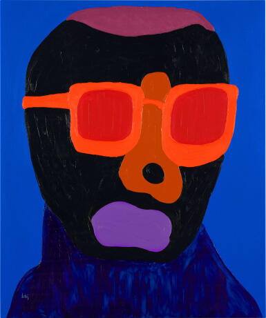 View full screen - View 1 of Lot 106. Orange Sunglass.
