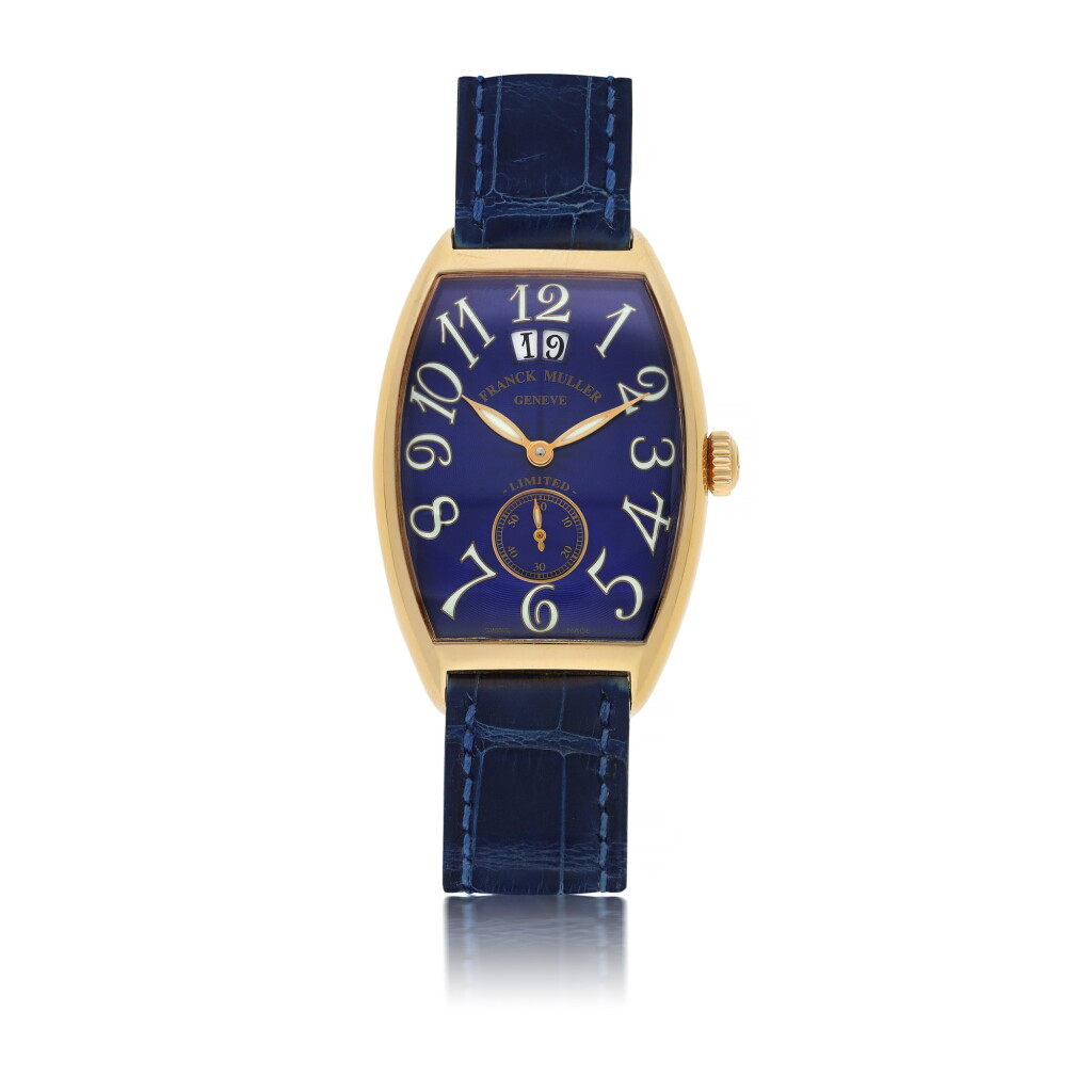 View full screen - View 1 of Lot 65. FRANCK MULLER | REF 2851 S6 LIMITED, A LIMITED EDITION PINK GOLD TONNEAU FORM AUTOMATIC WRISTWATCH WITH DATE CIRCA 2000.