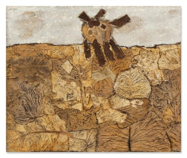 View full screen - View 1 of Lot 106. Paysage au chien.