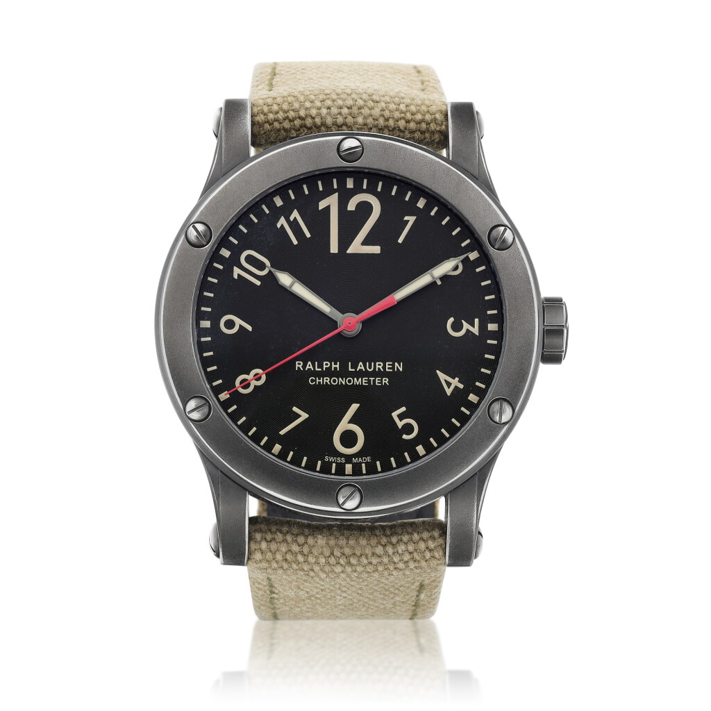 View full screen - View 1 of Lot 8167. RL67 Safari Chronometer, Reference R0220900 | A blackened stainless steel wristwatch, Circa 2014 | RL67 Safari Chronometer 型號R0220900 | 黑色精鋼腕錶,約2014年製.