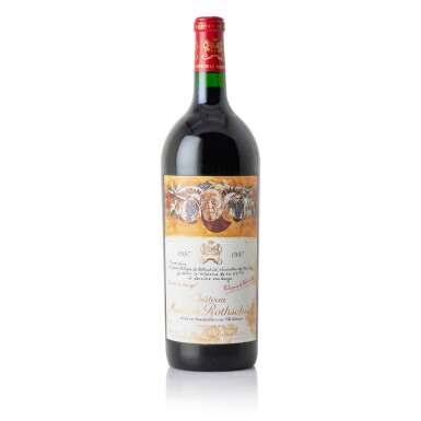 View full screen - View 1 of Lot 8811. Château Mouton Rothschild 1987 (1 MAG).