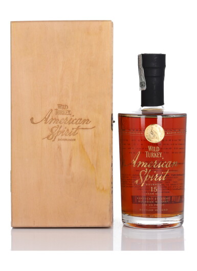 View full screen - View 1 of Lot 456. Wild Turkey American Spirit 15 Year Old 100 Proof NV (1 Bottle 75cl).