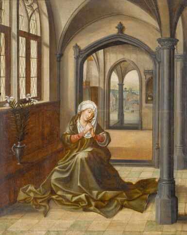 View full screen - View 1 of Lot 324. The Virgin in Prayer.