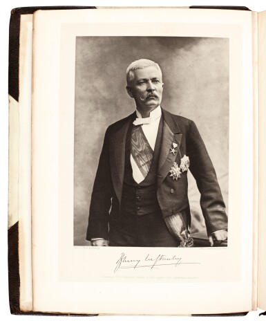 View full screen - View 1 of Lot 102. Stanley | In darkest Africa, 1890, 2 volumes .
