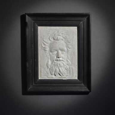 View full screen - View 1 of Lot 44. Relief Portrait of William Morris.