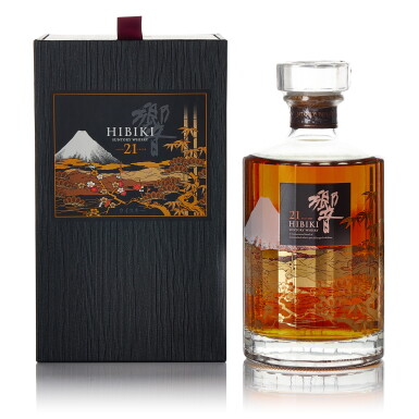 View full screen - View 1 of Lot 1030. 響 Hibiki 21 Year Old Kacho Fugetsu Limited Edition 43.0 abv NV (1 BT70).
