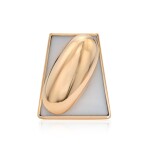 White Agate Ring
