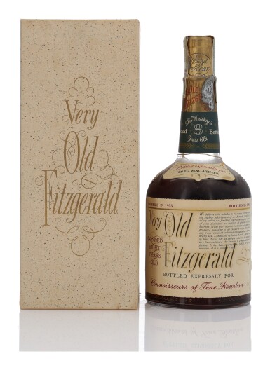 View full screen - View 1 of Lot 1215. Very Old Fitzgerald 8 Year Old Bottled In Bond 100 Proof 1955 (1 Bottle 4/5 Quart).
