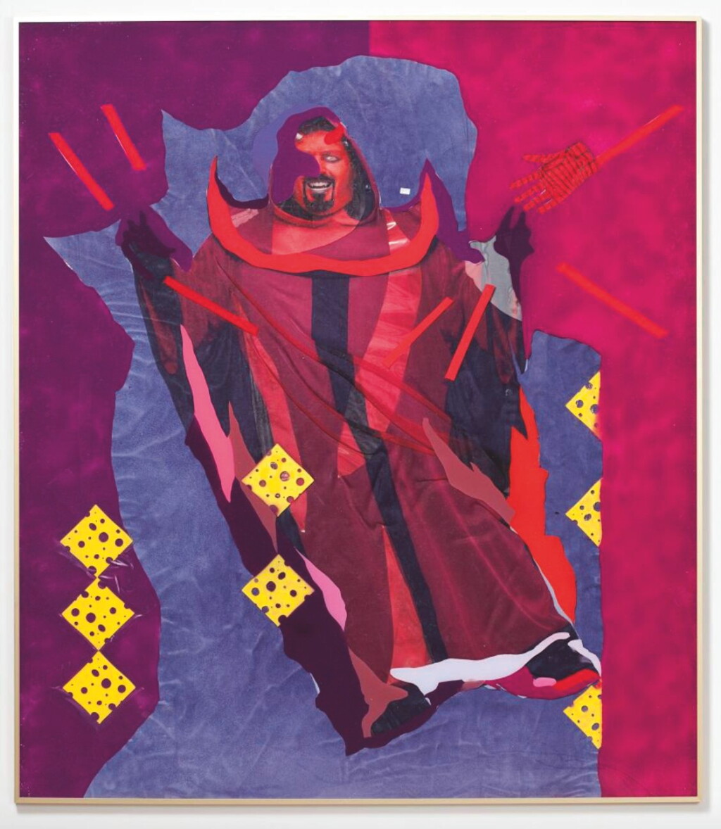 View full screen - View 1 of Lot 22. ALEX DA CORTE | UNTITLED (PLUS SIZE DEVIL, SWISS CHEESE MASTURBATOR, AFTER MICHELANGELO'S LAST JUDGEMENT).