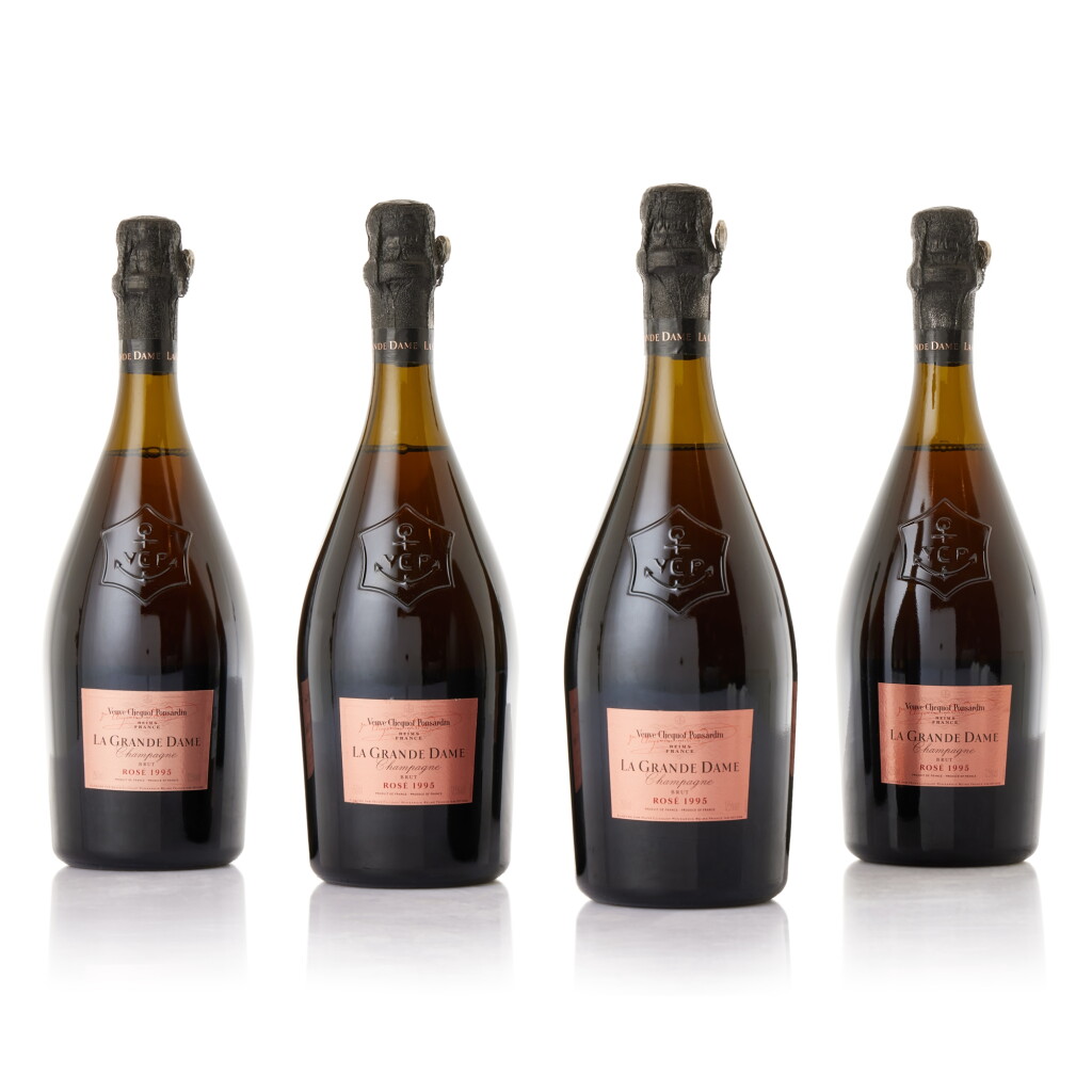 View full screen - View 1 of Lot 8486. Veuve Clicquot, La Grande Dame Rosé 1995 (6 BT).