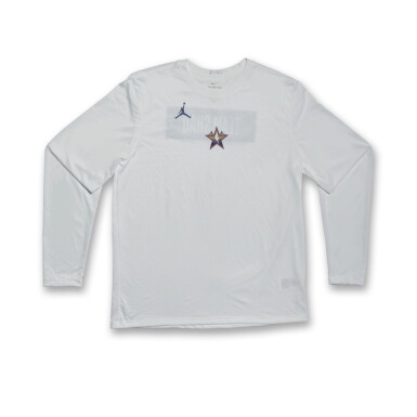 View full screen - View 1 of Lot 241. LeBron James Game Issued ‘NBA All-Star Game’ Shooting Shirt .