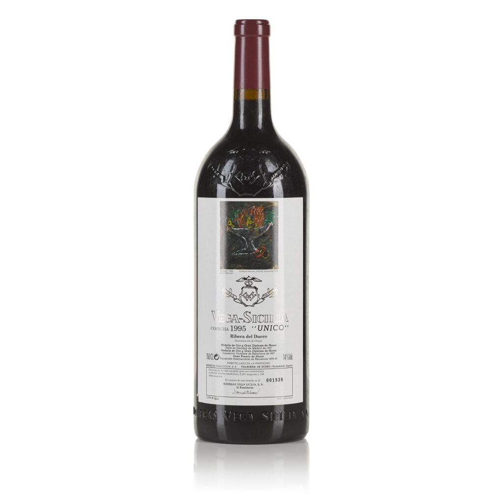 View full screen - View 1 of Lot 876. Vega Sicilia 'Unico' 1995 (1 MAG).
