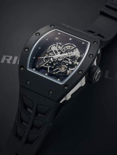 View full screen - View 1 of Lot 111. Reference RM 055 Ti-TZP Bubba Watson ‘Asia Exclusive' | A limited edition black ceramic and titanium skeletonized wristwatch, Made exclusively for the Asian market, Circa 2016.
