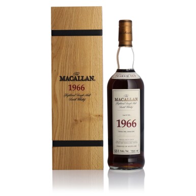 View full screen - View 1 of Lot 15. The Macallan Fine & Rare 35 Year Old 55.5 abv 1966 (1 BT 75cl).