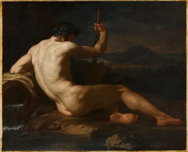 View full screen - View 1 of Lot 49. A river god.