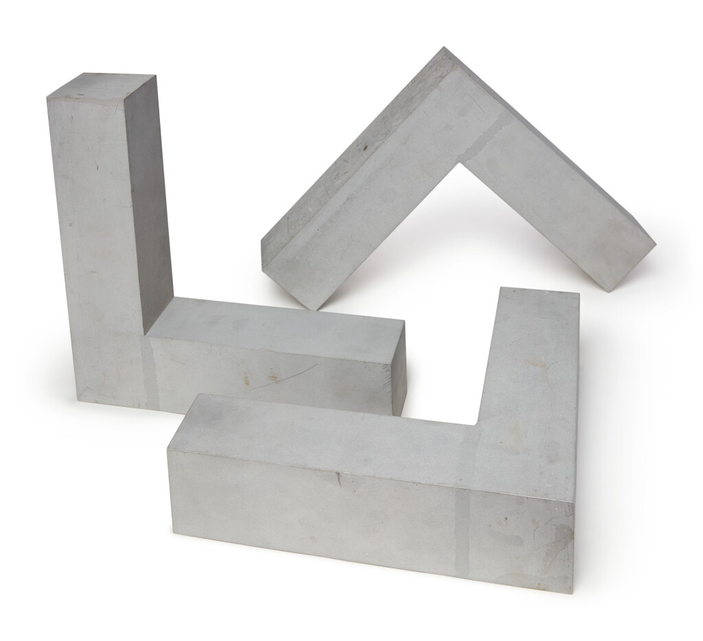 View full screen - View 1 of Lot 508. Untitled (L-Beams).