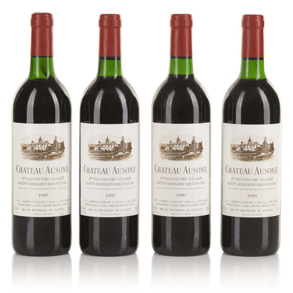 View full screen - View 1 of Lot 132. Château Ausone 1990 (8 BT).