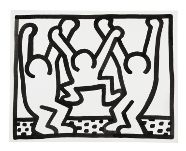 View full screen - View 1 of Lot 202. Untitled (Pop Shop Drawing).