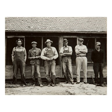 View full screen - View 1 of Lot 39. DOROTHEA LANGE | SIX TENANT FARMERS WITHOUT FARMS, GOODLET, HARDEMAN COUNTY, TEXAS.