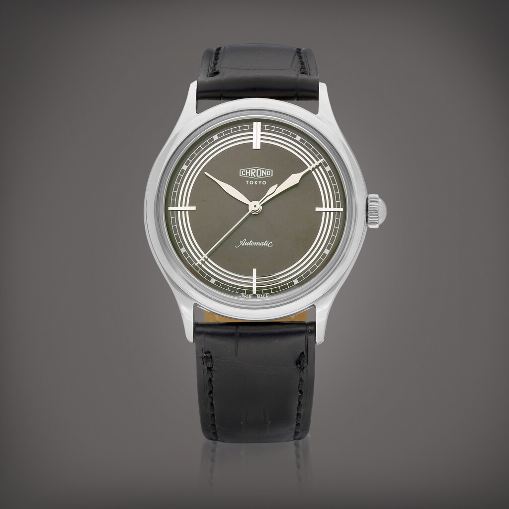 View full screen - View 1 of Lot 8737. Tic Tac x Hajime Asaoka, Reference CT001G | A limited edition stainless steel wristwatch, Circa 2018 | Tic Tac x Hajime Asaoka 型號CT001G | 限量版精鋼腕錶,約2018年製.