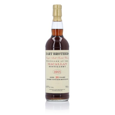 View full screen - View 1 of Lot 104. Macallan Hart Brothers 23 Year Old 43.0 abv 1971 (1 Bottle 70cl).