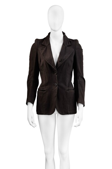 View full screen - View 1 of Lot 7. Martin Margiela, Spring-Summer 1994, Reproduction of a Spring-Summer 1989 model | Printemps-Eté 1994, Reproduction d'un modèle Printemps-Eté de 1989.